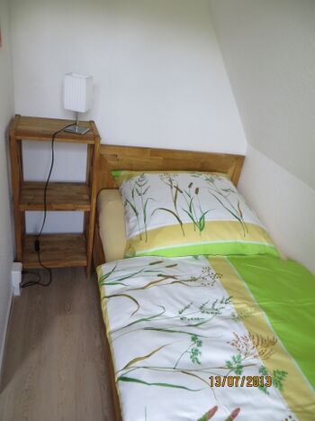 Einzelbett in der Schlafkoje