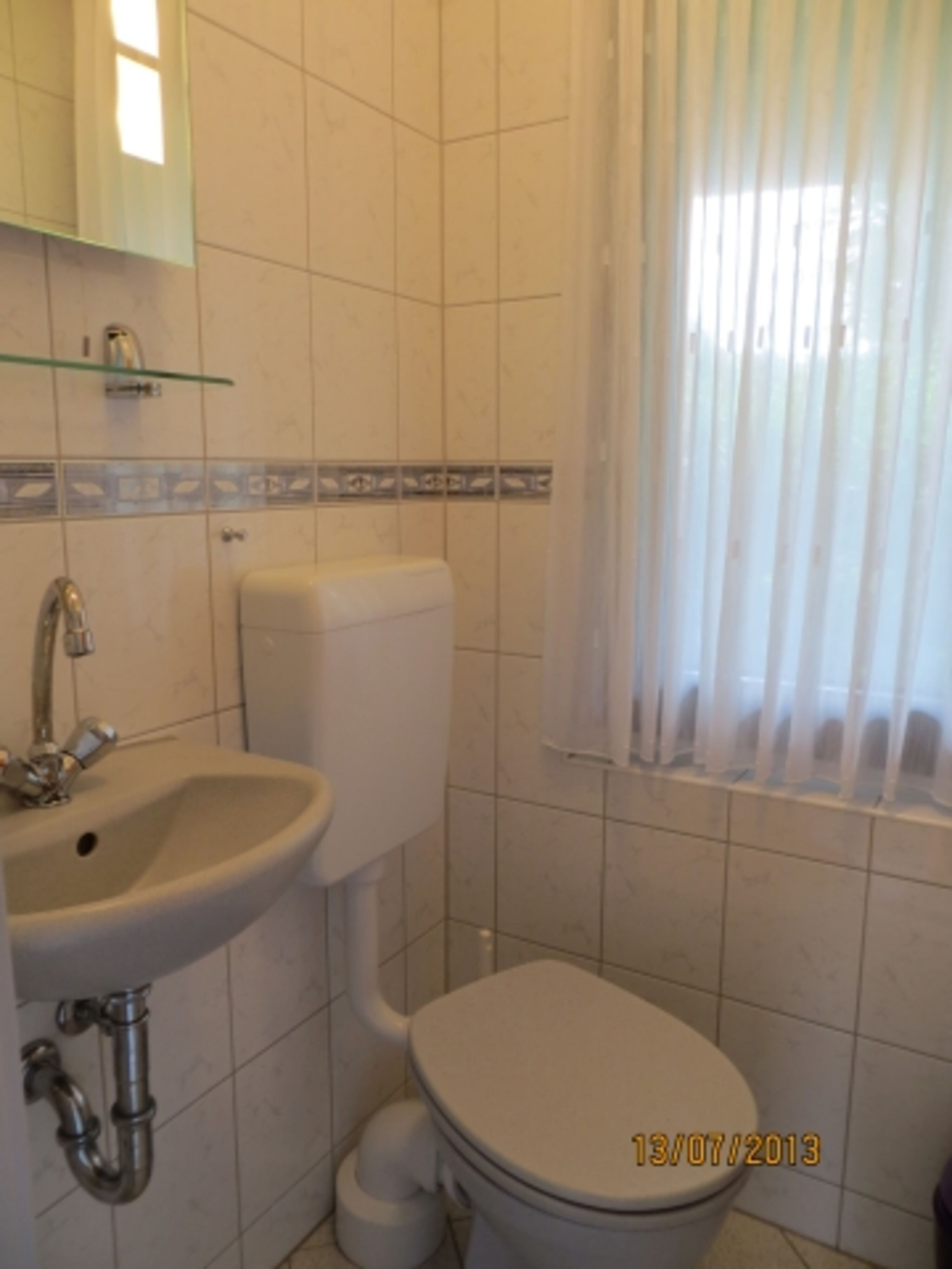 Toilette im Haus