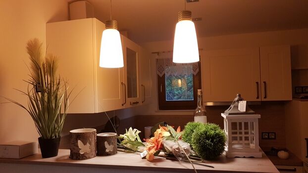 gemütliche Küche mit Essplatz