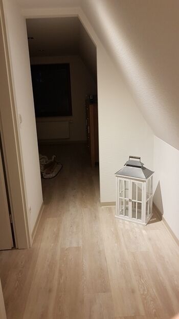 Flur vor den Schlafräumen im OG