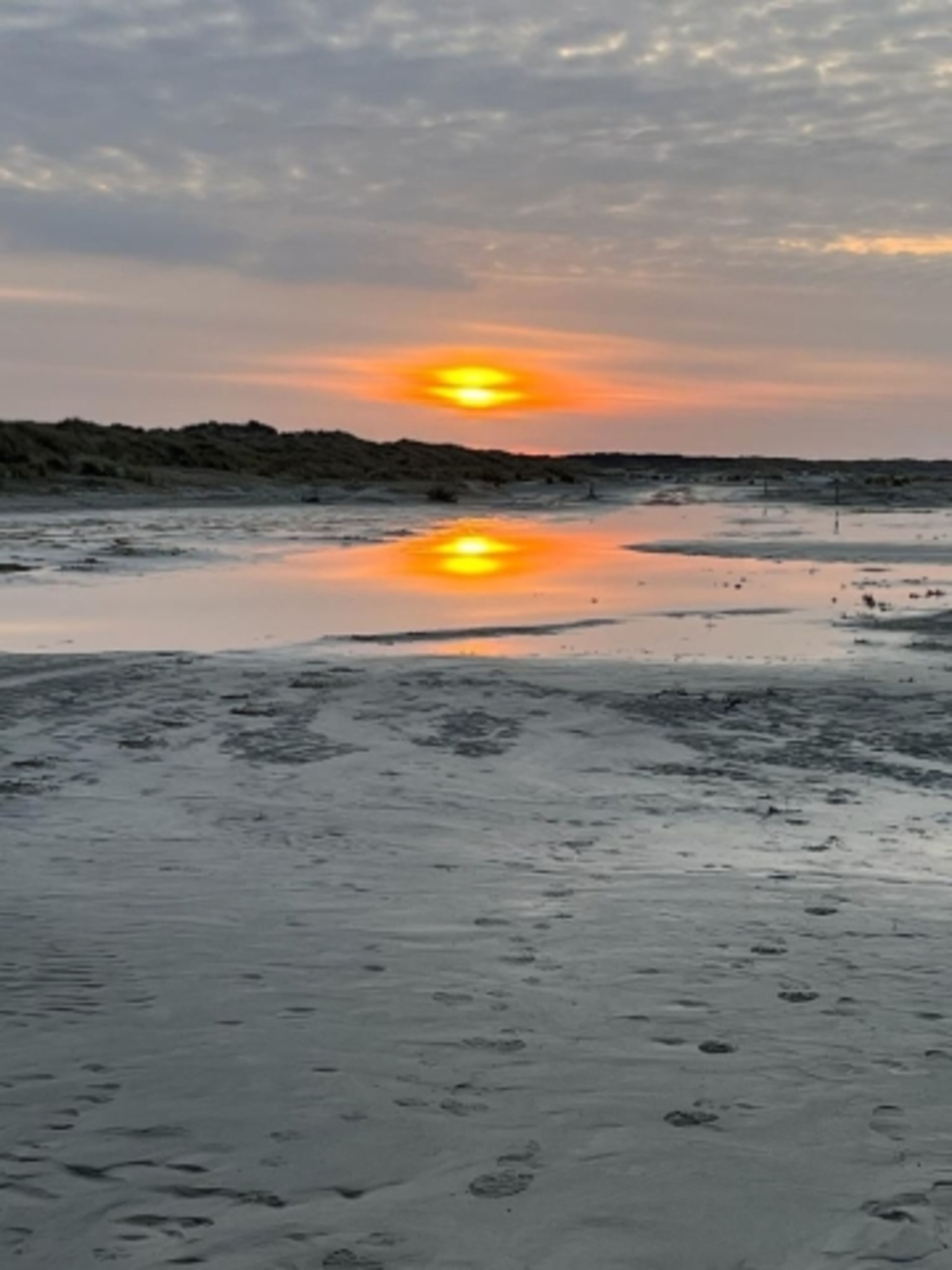 Abendstimmung am Wattenmeer 