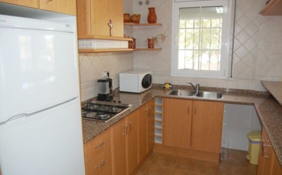 voll ausgestattete Küche