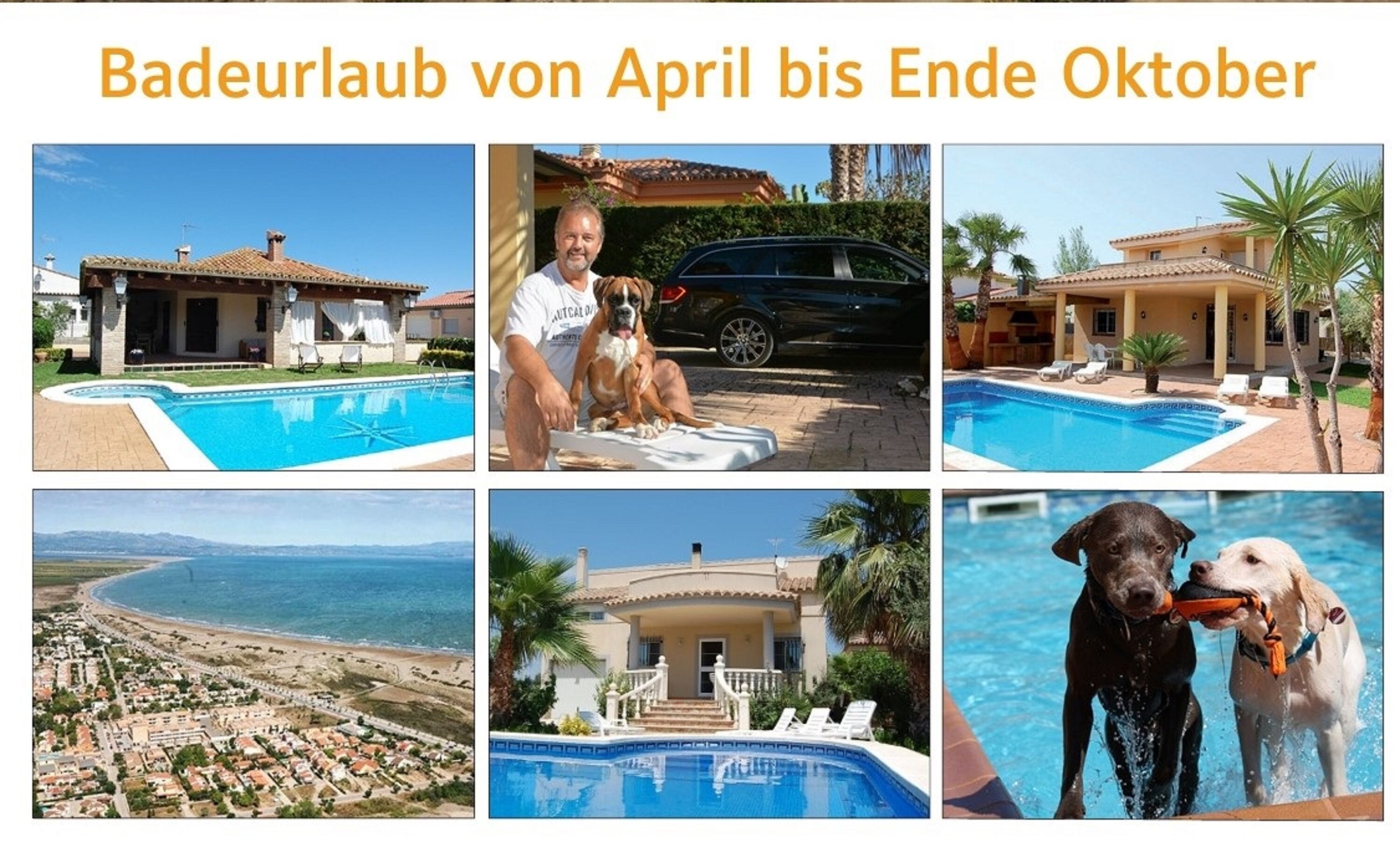Badezeit von April bis Oktober