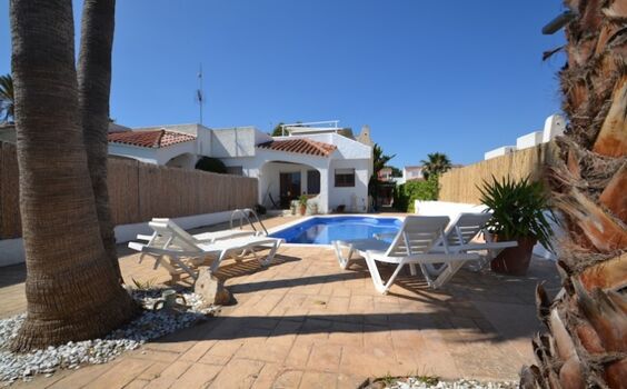 Las  Dunas 1 2 . TOP Lage 1. Line zum Strand mit Meerblick