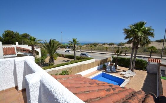 Meerblick  vom Apartment oben