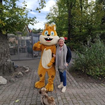 Animation im Park für die Kids