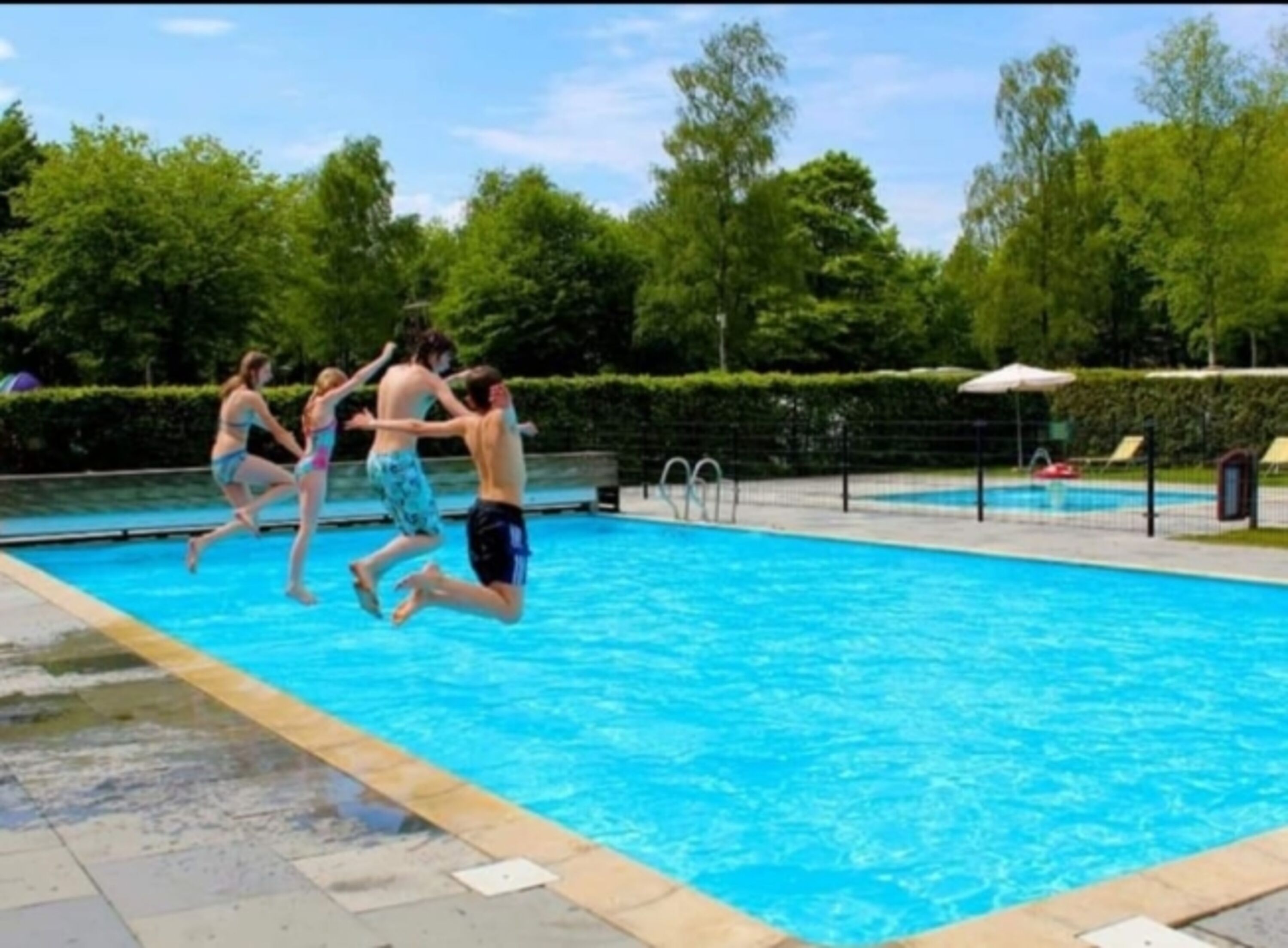 Freibad im Park