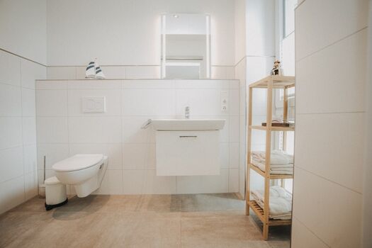 Komfortabler Waschplatz