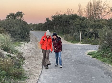 herrliche Wege in den Dünen