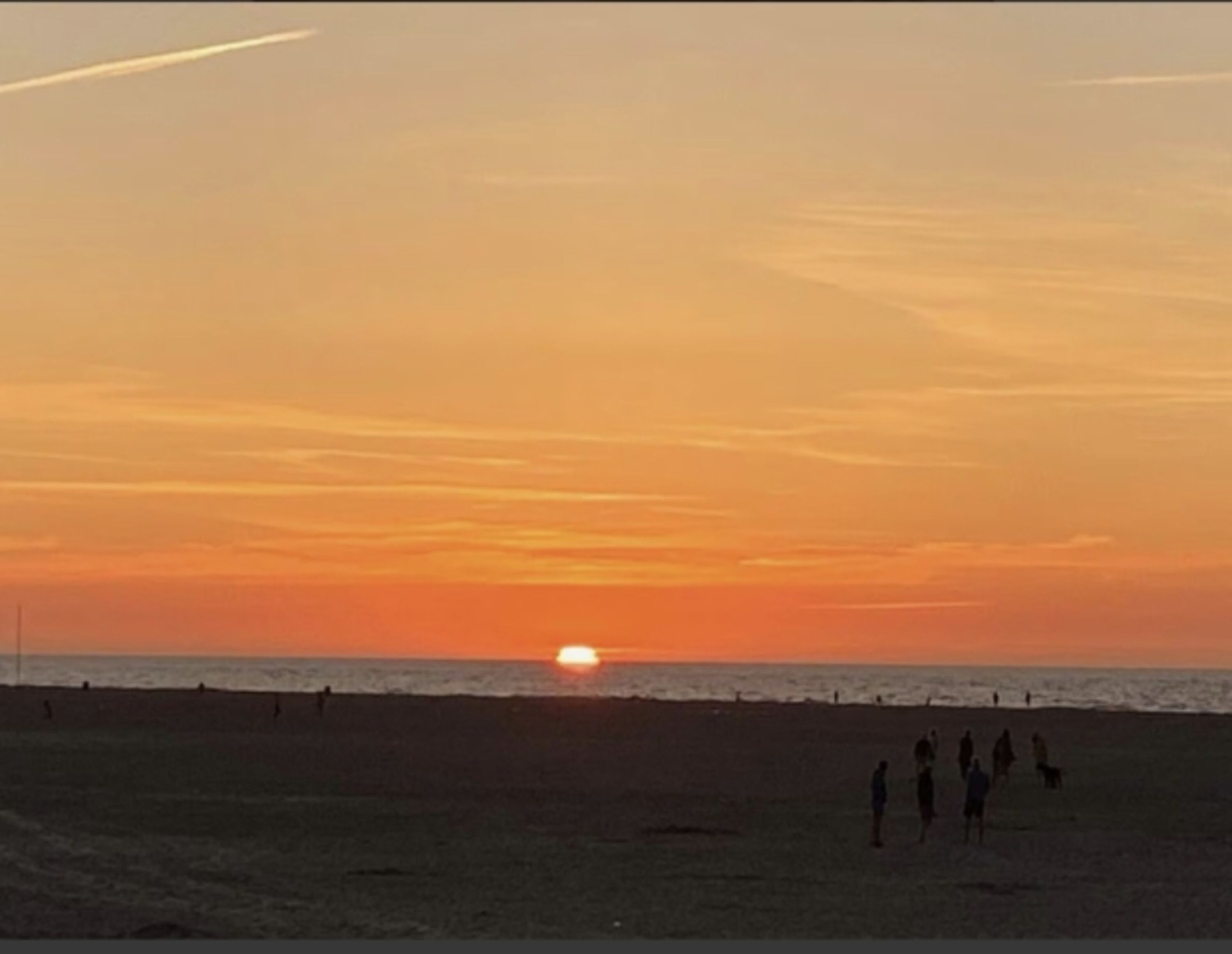 Ein Abend am Meer