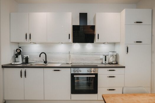 Alles da zum entspannten Kochen