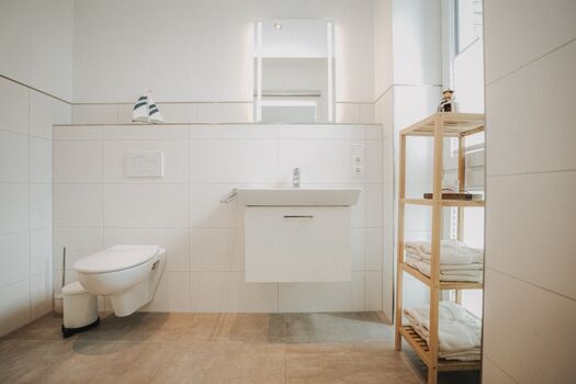 Komfortabler Waschplatz