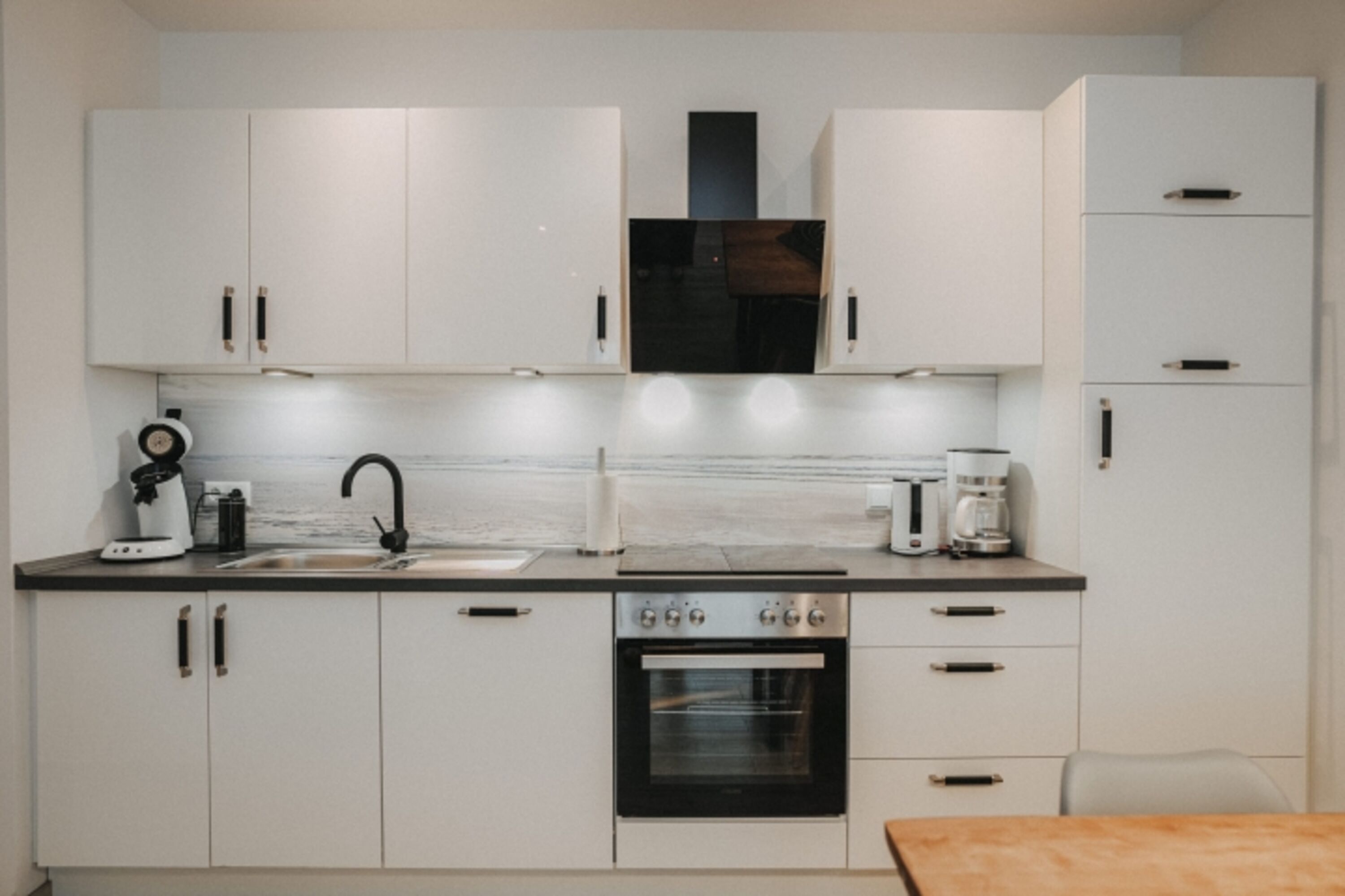 Alles da zum entspannten Kochen