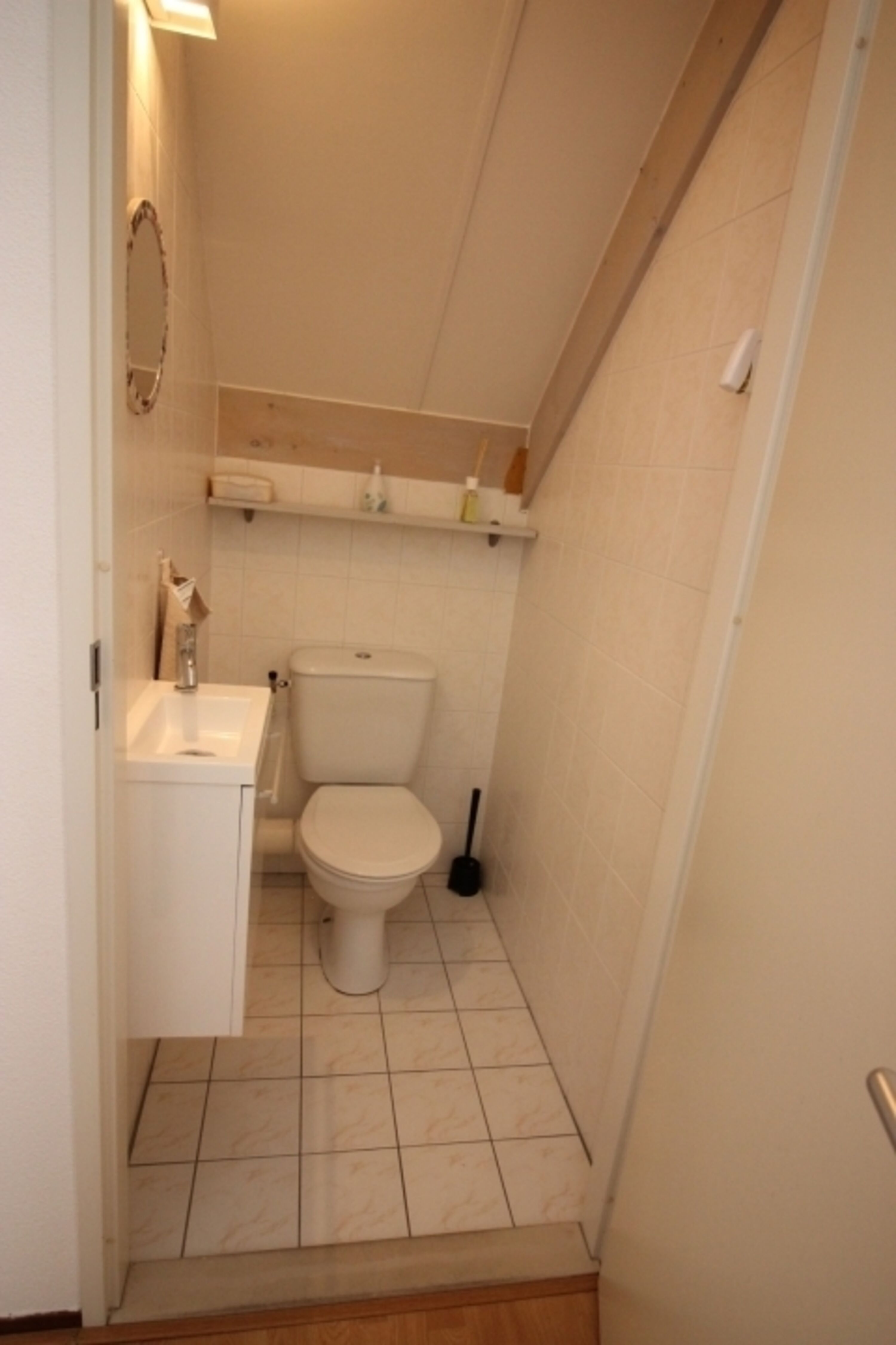 WC oben