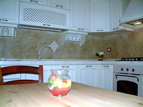 Rustikale toskanische Küche