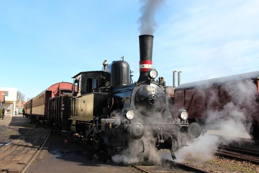 Museumseisenbahn in Kappeln ( mitfahren möglich) 