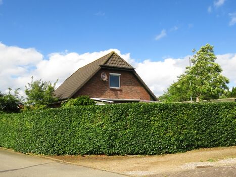 uneinsehbares, eingezäuntes Grundstück