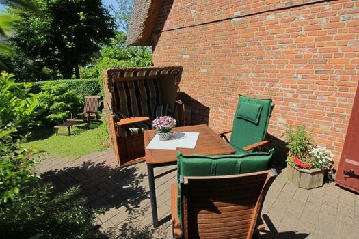 Unser eingezäunter Garten, ideal mit Hunden 