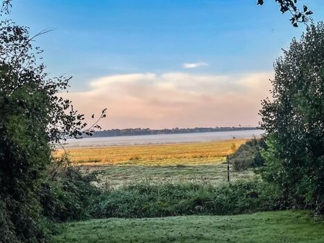 Blick auf die grosse Aussenweide