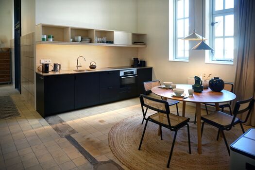 Küche mit Essbereich