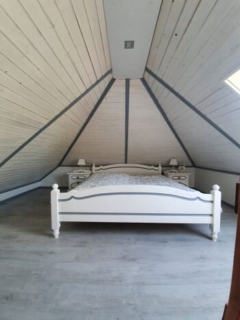 Schlafzimmer 1 im Obergeschoss.