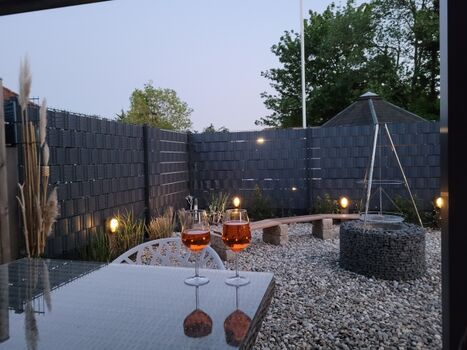 Terrasse Abendstimmung