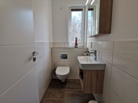 Kleines Bad/Gäste-WC im Erdgeschoss