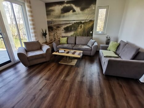 Wohnzimmer mit Schlafcouch (Betten 5 6)