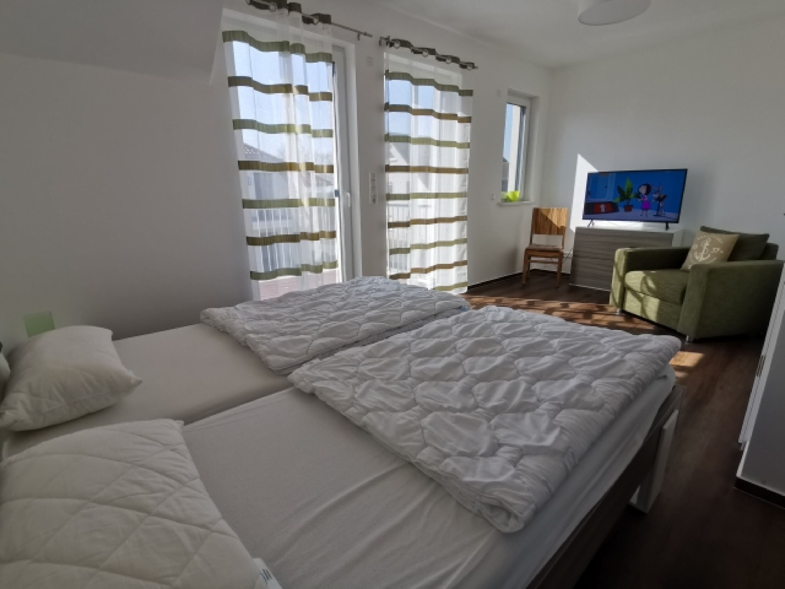 Schlafzimmer eins