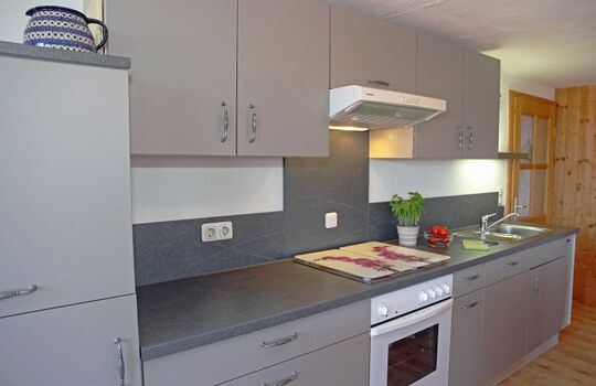 Küche mit Geschirrspüler