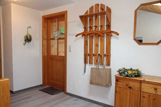 der Flur der Ferienwohnung