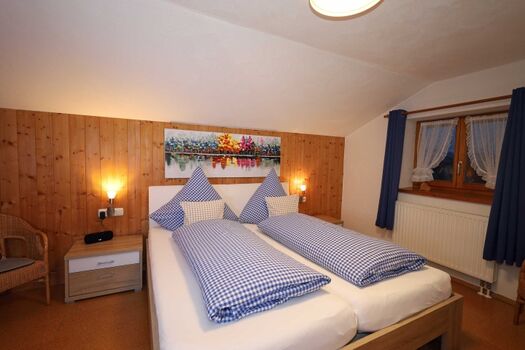 die Betten sind bereits bezogen