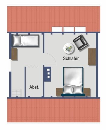 Grundriss Schlafzimmer OG 
