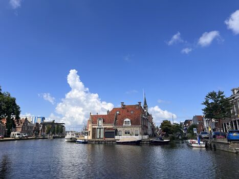 Einfahrt zur Schleuse Makkum