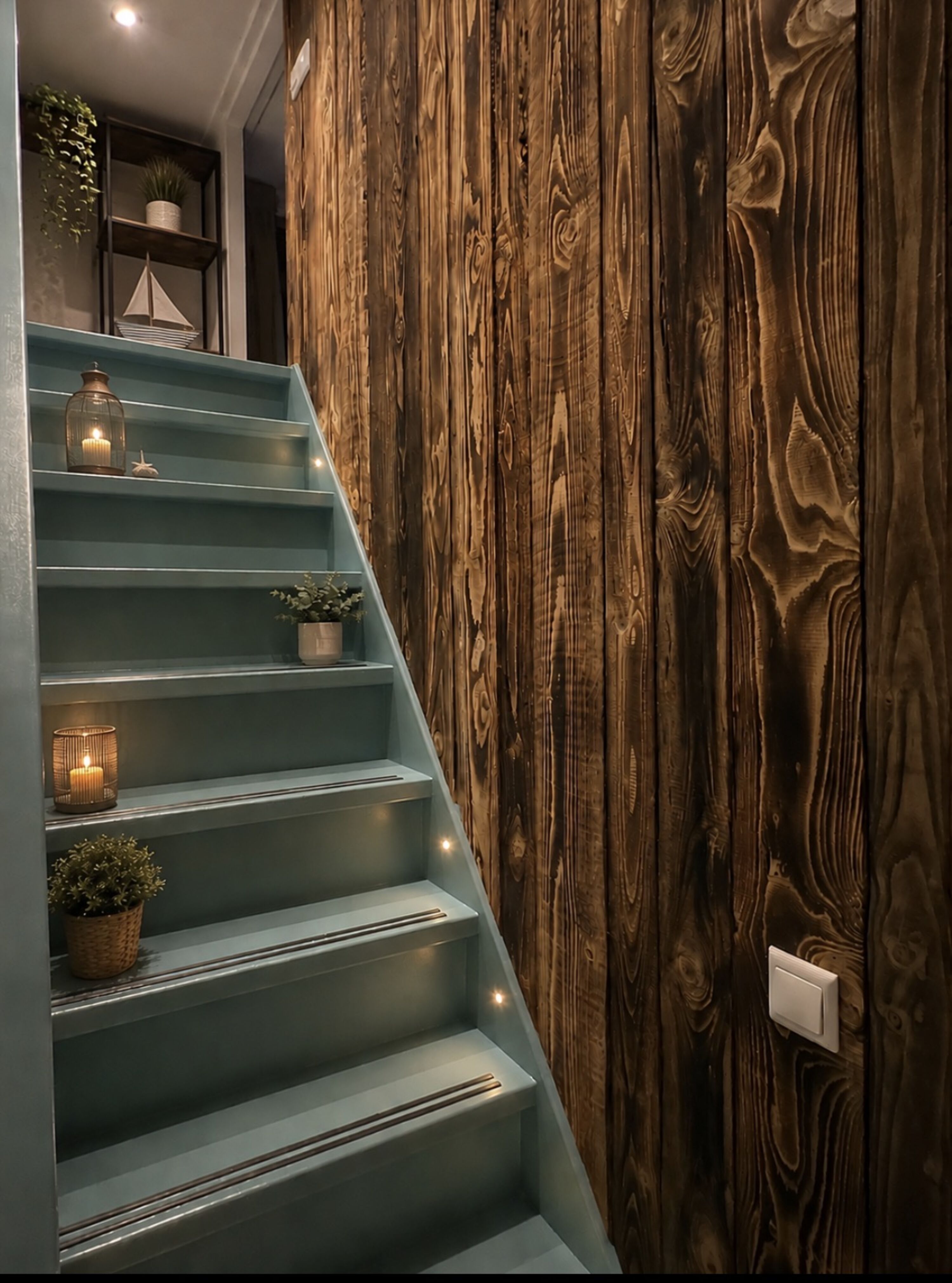 Treppe zum 3. Schlafzimmer