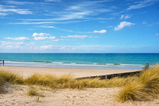 10 Km langer Sandstrand