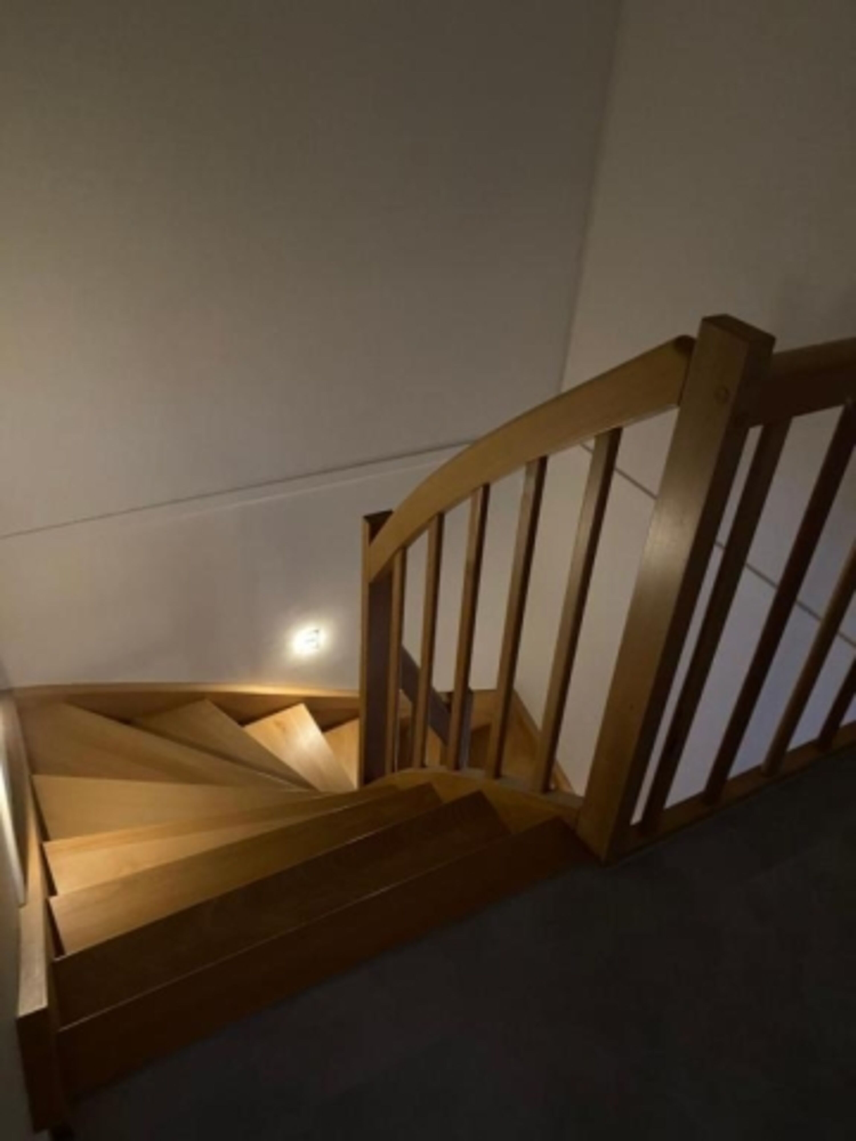 Treppe zum Obergeschoss