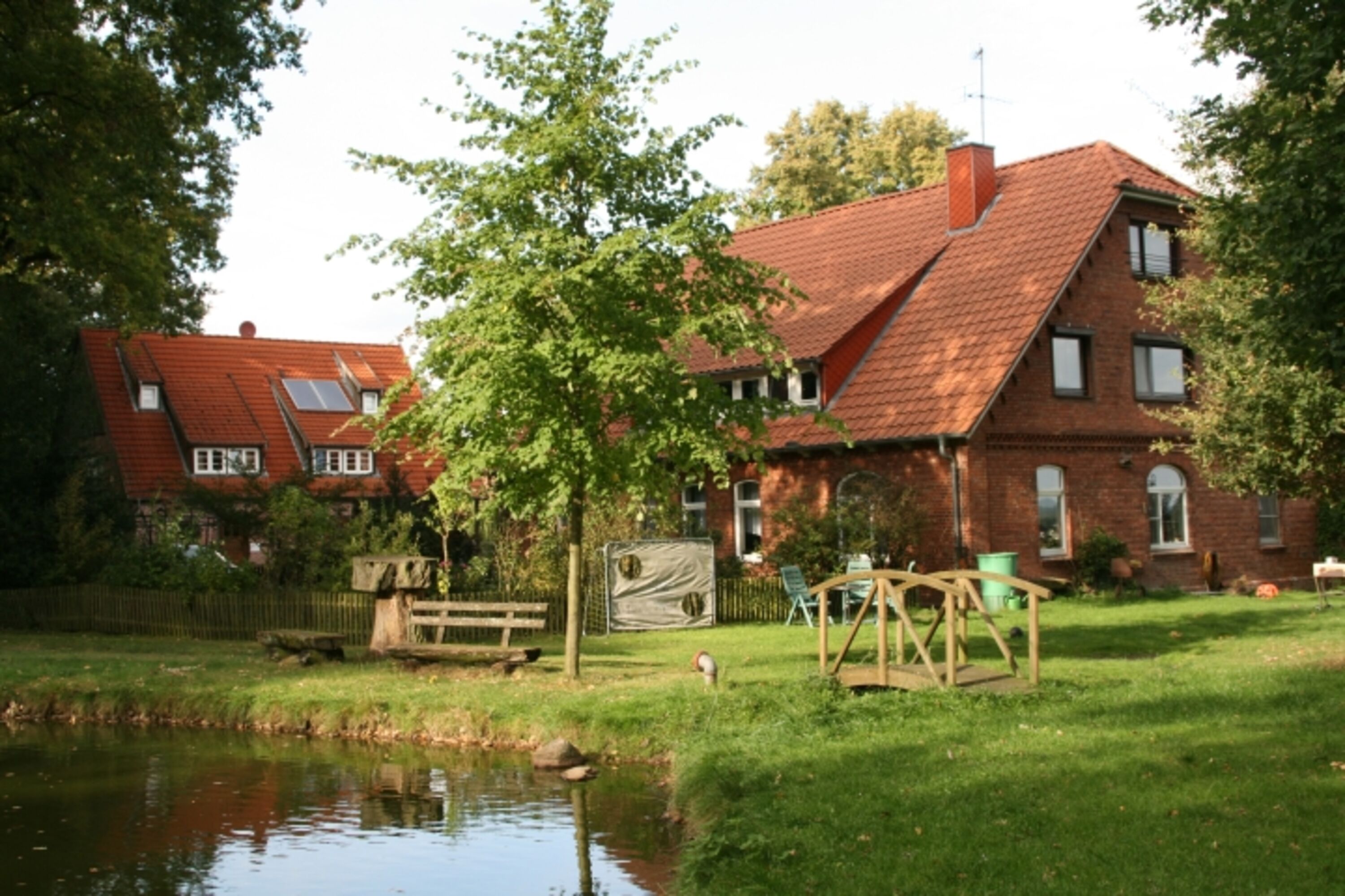 Bauernhaus Hofgelände
