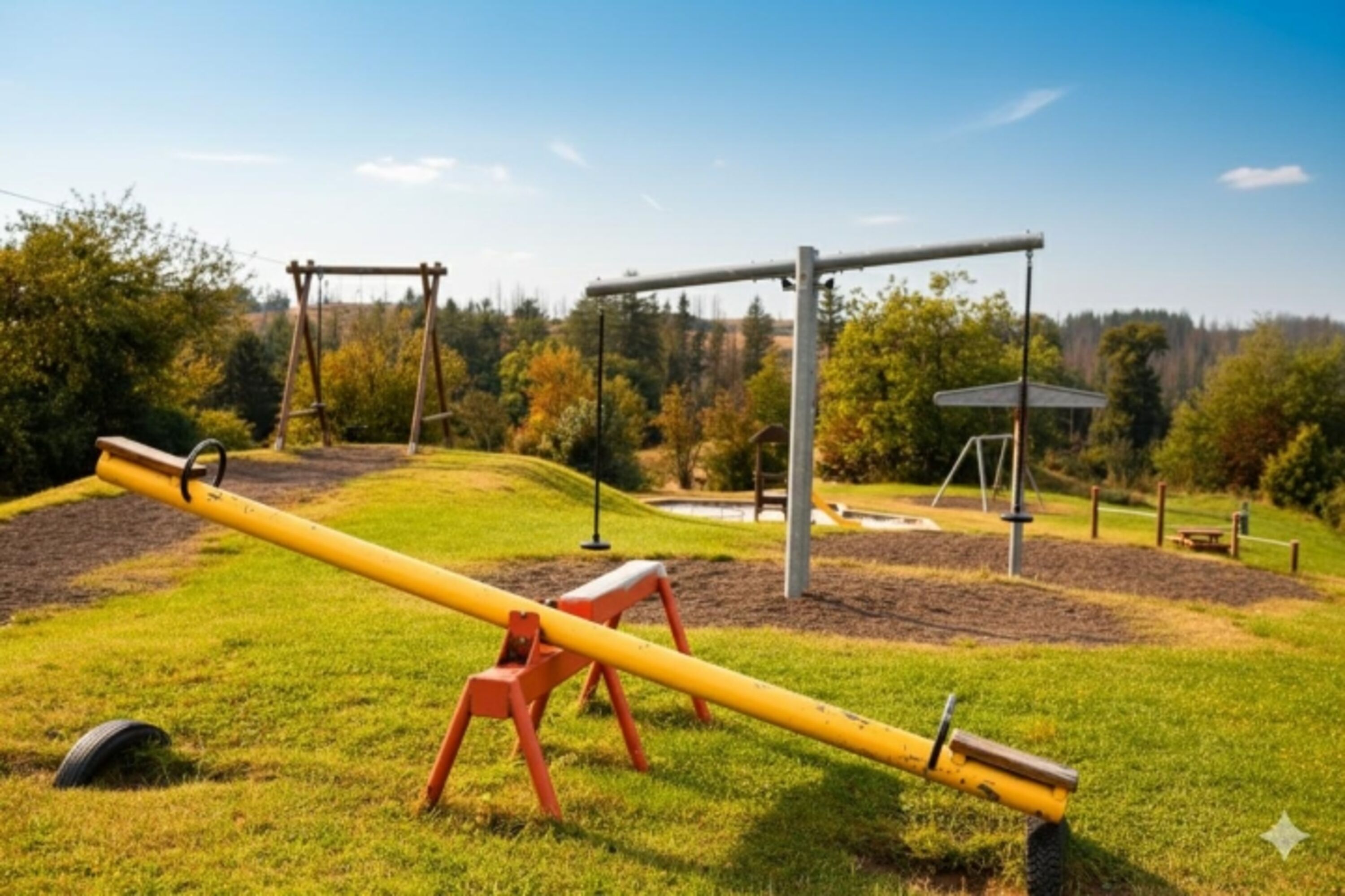 Spielplatz auf dem Gelände