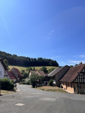 Ausblick vom Wohn-/Essbereich