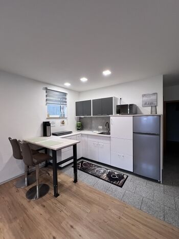 Offene Küche mit perfekter Ausstattung