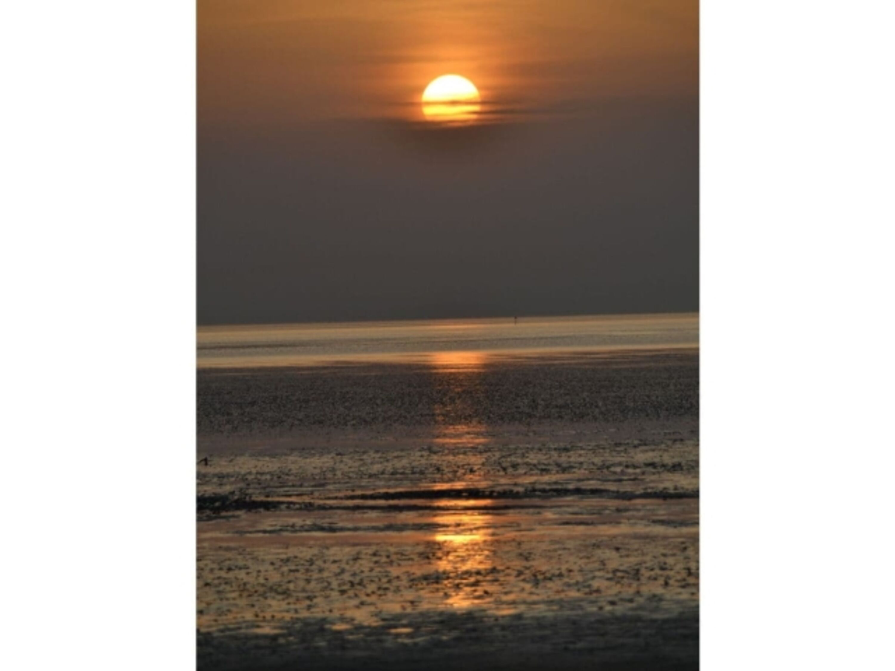 Abends am Sahlenburger Strand