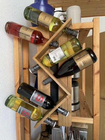 Auswahl an lokalen Weinen