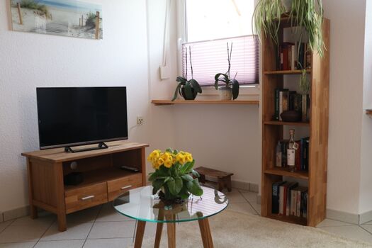 Flatscreen TV im Wohnzimmer