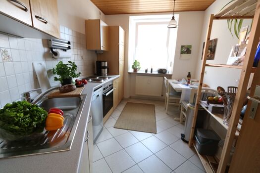 Blick in die Küche