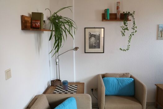 Sitzecke im Wohnzimmer