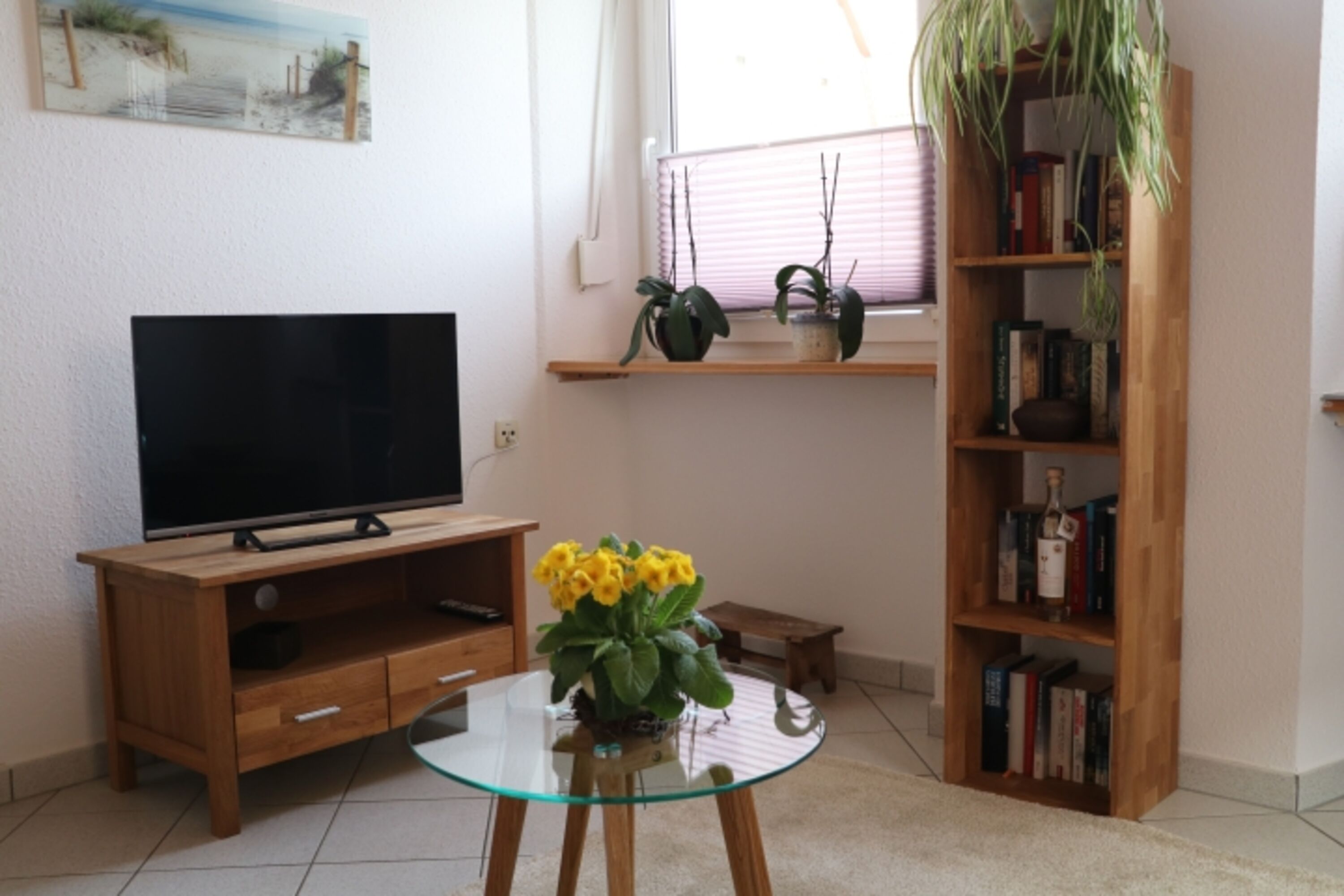 Flatscreen TV im Wohnzimmer