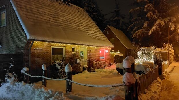 Ferienwohnung Ufer 3, Winterbild