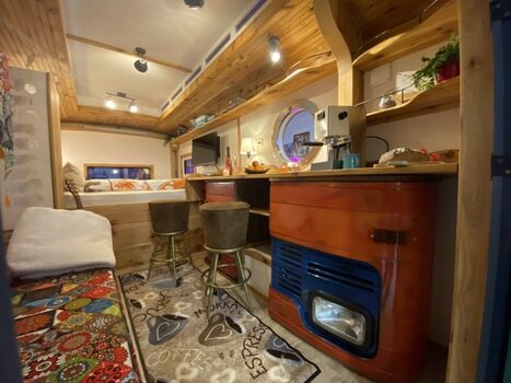 Blick in den Wohnbereich