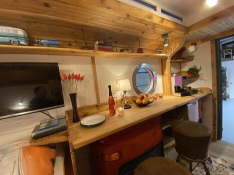 Theke im Wohnbereich